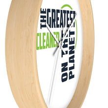 Load image into Gallery viewer, Wall clock - Cleaner