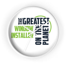 Load image into Gallery viewer, Wall clock - Window Installer