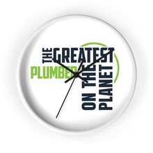 Load image into Gallery viewer, Wall clock - Plumber