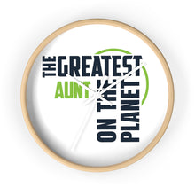 Load image into Gallery viewer, Wall clock - Aunt