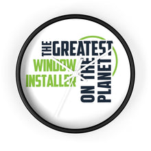 Load image into Gallery viewer, Wall clock - Window Installer