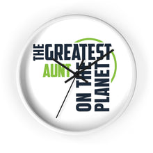 Load image into Gallery viewer, Wall clock - Aunt