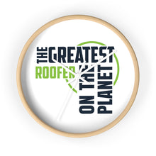 Load image into Gallery viewer, Wall clock - Roofer