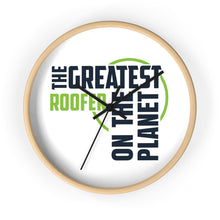 Load image into Gallery viewer, Wall clock - Roofer