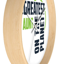 Load image into Gallery viewer, Wall clock - Aunt