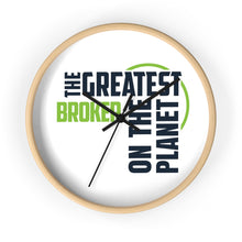 Load image into Gallery viewer, Wall clock - Broker