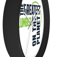 Load image into Gallery viewer, Wall clock - Plumber