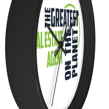 Load image into Gallery viewer, Wall clock - Real Estate Agent