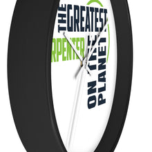 Load image into Gallery viewer, Wall clock - Carpenter
