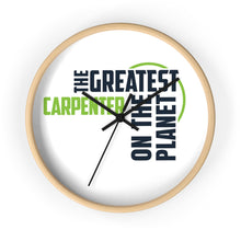 Load image into Gallery viewer, Wall clock - Carpenter