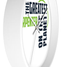 Load image into Gallery viewer, Wall clock - Carpenter