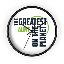 Load image into Gallery viewer, Wall clock - Aunt