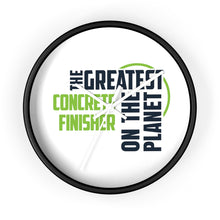 Load image into Gallery viewer, Wall clock - Concrete Finisher
