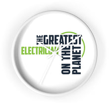 Load image into Gallery viewer, Wall clock - Electrician