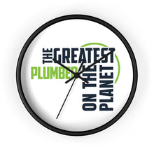 Load image into Gallery viewer, Wall clock - Plumber