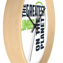 Load image into Gallery viewer, Wall clock - Plumber