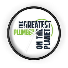 Load image into Gallery viewer, Wall clock - Plumber
