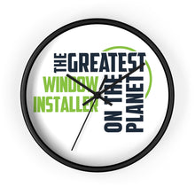 Load image into Gallery viewer, Wall clock - Window Installer