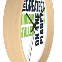 Load image into Gallery viewer, Wall clock - Window Installer