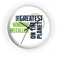 Load image into Gallery viewer, Wall clock - Window Installer