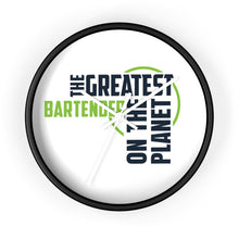 Load image into Gallery viewer, Wall clock - Bartender