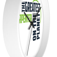 Load image into Gallery viewer, Wall clock - Carpenter