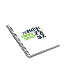 Load image into Gallery viewer, Journal - Concrete Finisher