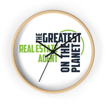 Load image into Gallery viewer, Wall clock - Real Estate Agent
