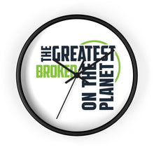 Load image into Gallery viewer, Wall clock - Broker