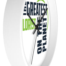 Load image into Gallery viewer, Wall clock - Florist