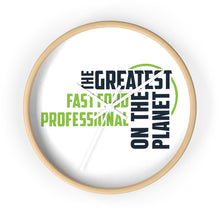 Load image into Gallery viewer, Wall clock - Fast Food Pro