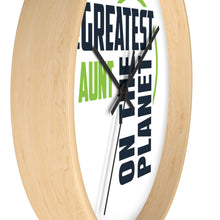 Load image into Gallery viewer, Wall clock - Aunt