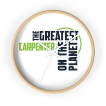 Load image into Gallery viewer, Wall clock - Carpenter