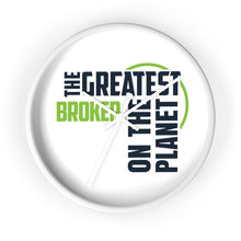 Load image into Gallery viewer, Wall clock - Broker