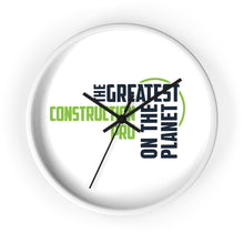 Load image into Gallery viewer, Wall clock - Construction Pro