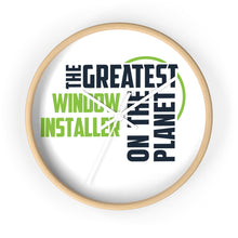 Load image into Gallery viewer, Wall clock - Window Installer