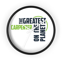 Load image into Gallery viewer, Wall clock - Carpenter