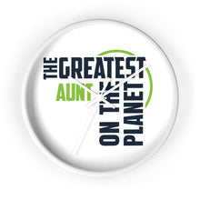 Load image into Gallery viewer, Wall clock - Aunt