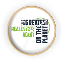 Load image into Gallery viewer, Wall clock - Real Estate Agent