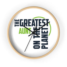 Load image into Gallery viewer, Wall clock - Aunt