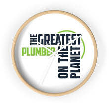 Load image into Gallery viewer, Wall clock - Plumber