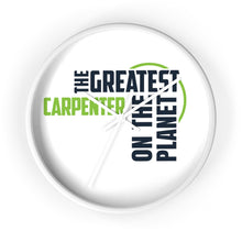 Load image into Gallery viewer, Wall clock - Carpenter