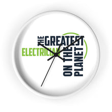 Load image into Gallery viewer, Wall clock - Electrician