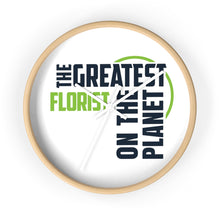 Load image into Gallery viewer, Wall clock - Florist