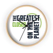 Load image into Gallery viewer, Wall clock - Closer