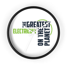 Load image into Gallery viewer, Wall clock - Electrician