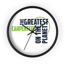 Load image into Gallery viewer, Wall clock - Carpenter