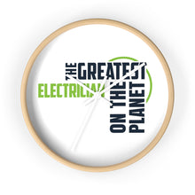 Load image into Gallery viewer, Wall clock - Electrician