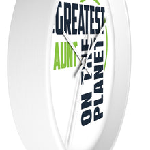 Load image into Gallery viewer, Wall clock - Aunt