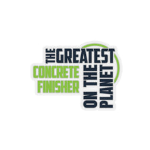 Load image into Gallery viewer, Stickers - Concrete Finisher